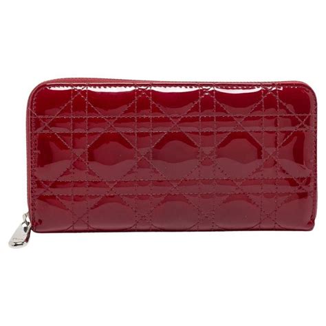 dior patent wallet fold diorissimo|Dior wallets for sale.